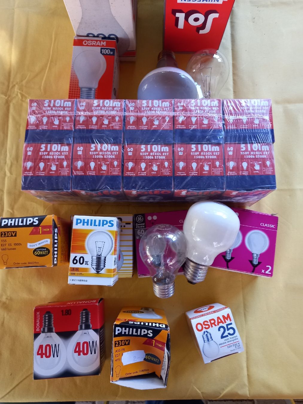 Lampes: Glühbirnen E27  / E14 – Neuf (Voir description) à Seon par Zack_16 3