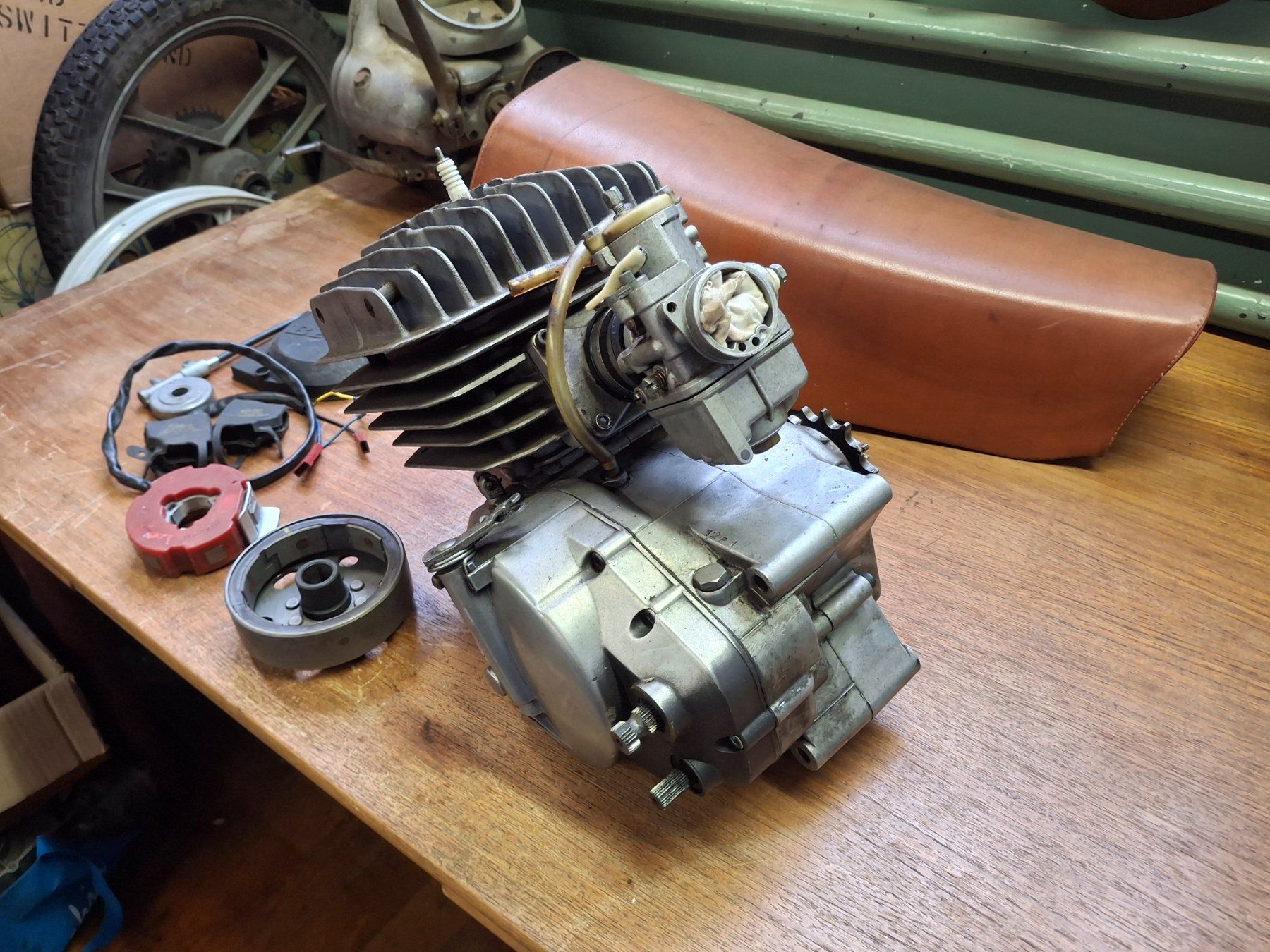 Beta Motori: ENDURO MOTOR BETA RV 125 1981 SATTEL SCHEINWERFER TACHOANTRI – Usato da Wängi venduto da Toeff85 3