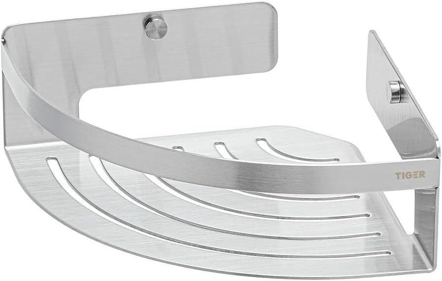 Portasapone: Tiger Caddy Eckkorb Edelstahl 224x224mm – Nuovo e nell'imballaggio originale da Bottighofen venduto da zaap