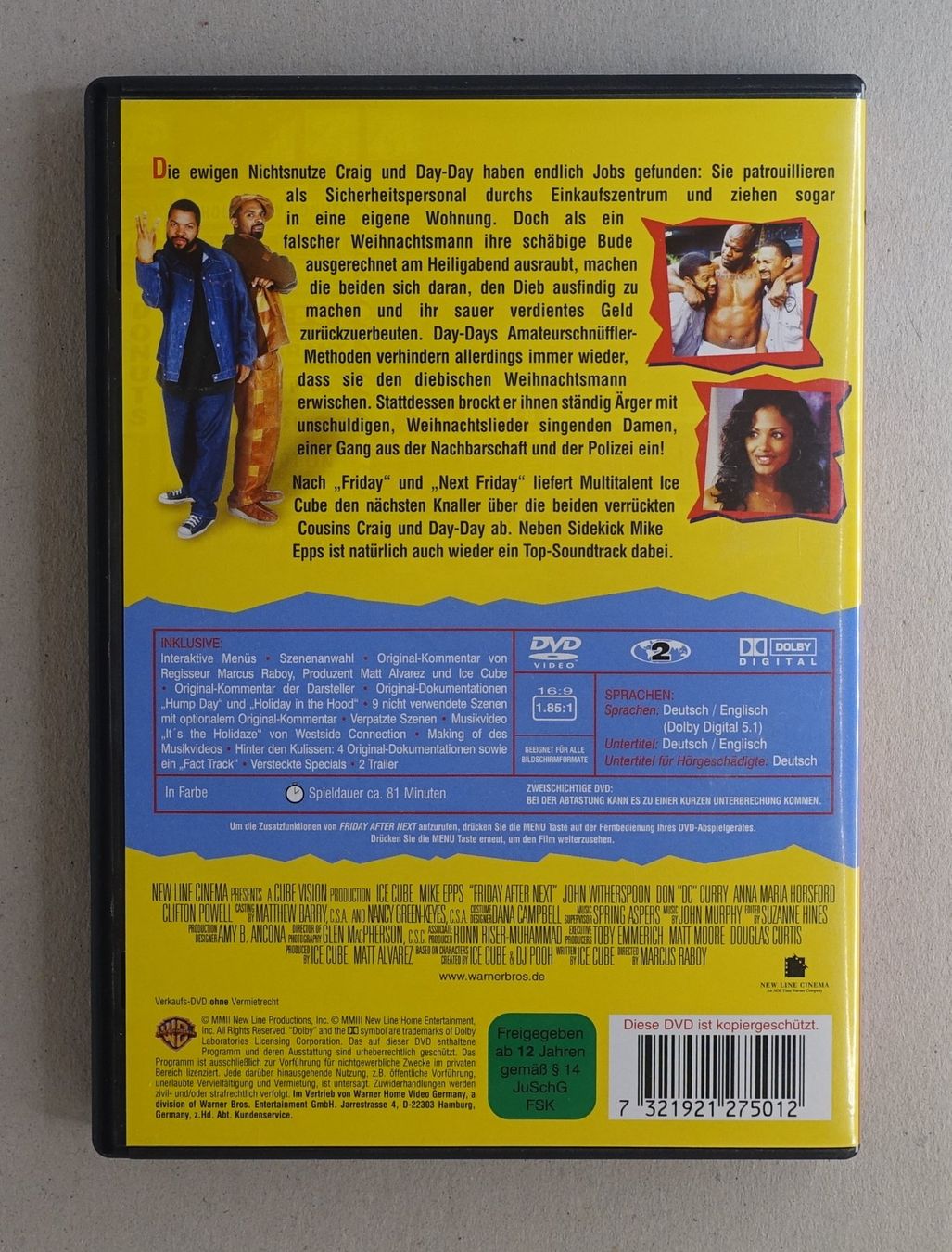 Tous les DVDs: Friday after next - DVD mit Ice Cube, Mike Epps – D'occasion à Sessa par fraenklishop 1
