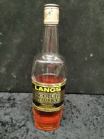 ANCIENNE BOUTEILLE DE OLD SCOTCH WHISKY LANGS ENTAMÉE