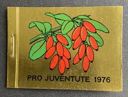 Pro Juventute-Markenheftchen 1976, 1977 postfrisch