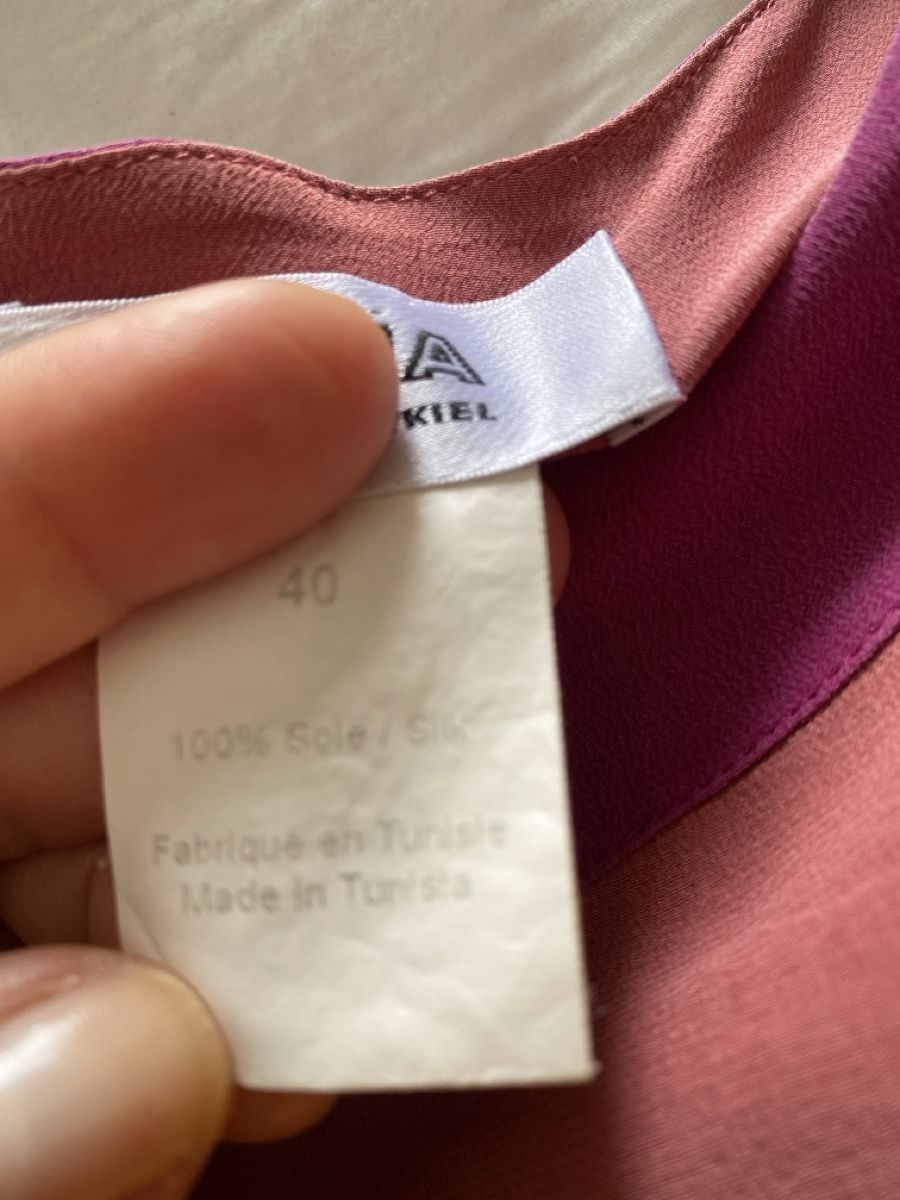 Sonia Rykiel Camicette: Sonia Rykiel Colour Block Silk Blouse Top Size 40 (M) – Nuovo (secondo la descrizione) da Herrliberg venduto da non_5qdb 8
