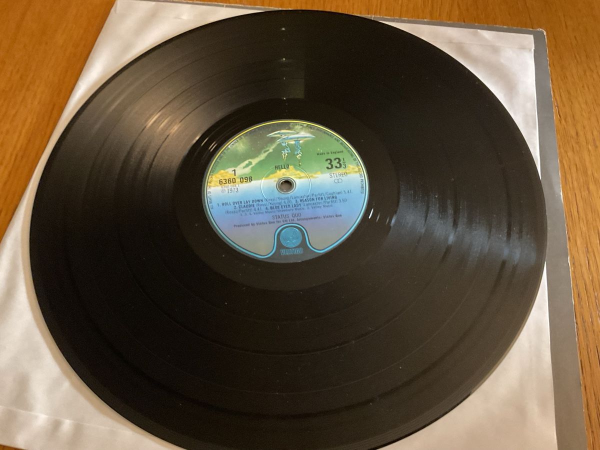 Schallplatten: Status Quo Hello! Vinyl LP 1973 – Gebraucht aus Steinach von Quarkie 2