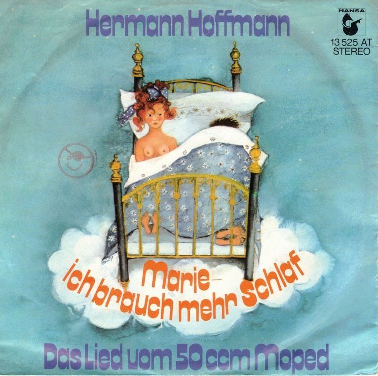 Dischi in vinile: Hermann Hoffmann  --  Marie ich brauch mehr schlaf   Single7 – Usato da Rheinau venduto da asteng