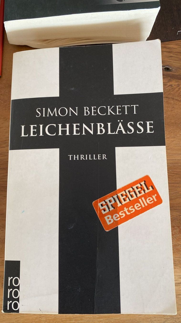 Bücher: Leichenblässe, Spiegelschatten, Thriller, Simon Beckett, – Gebraucht aus Dagmersellen von Arcticsnow2017 5