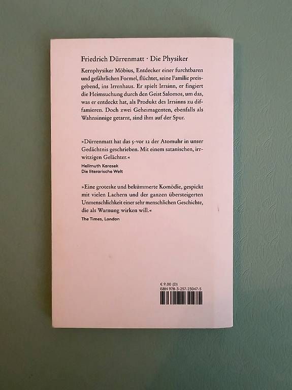 Libri: Die Physiker - Dürrenmatt – Usato da Hilfikon venduto da helena444 1