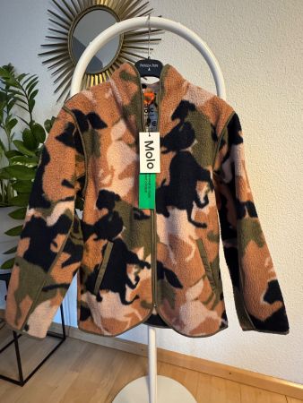 Molo Fleecejacke mit Pferde-Motiv Gr. 152 – Neu mit Etikett