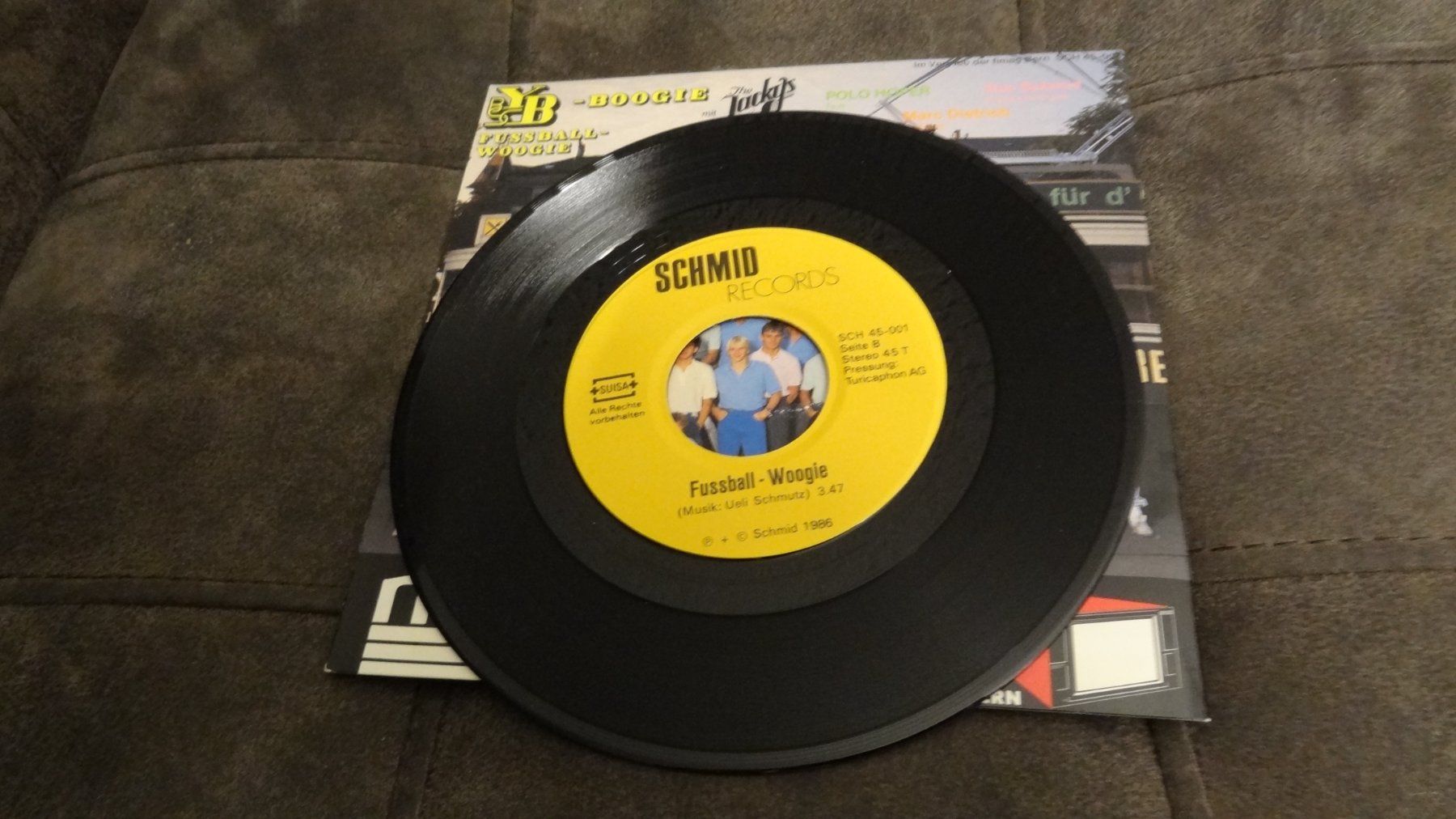 Dischi in vinile: YB Boogie The Jackys Polo Hofer SINGLE – Usato da Olten venduto da Disc-Ausverkauf 2