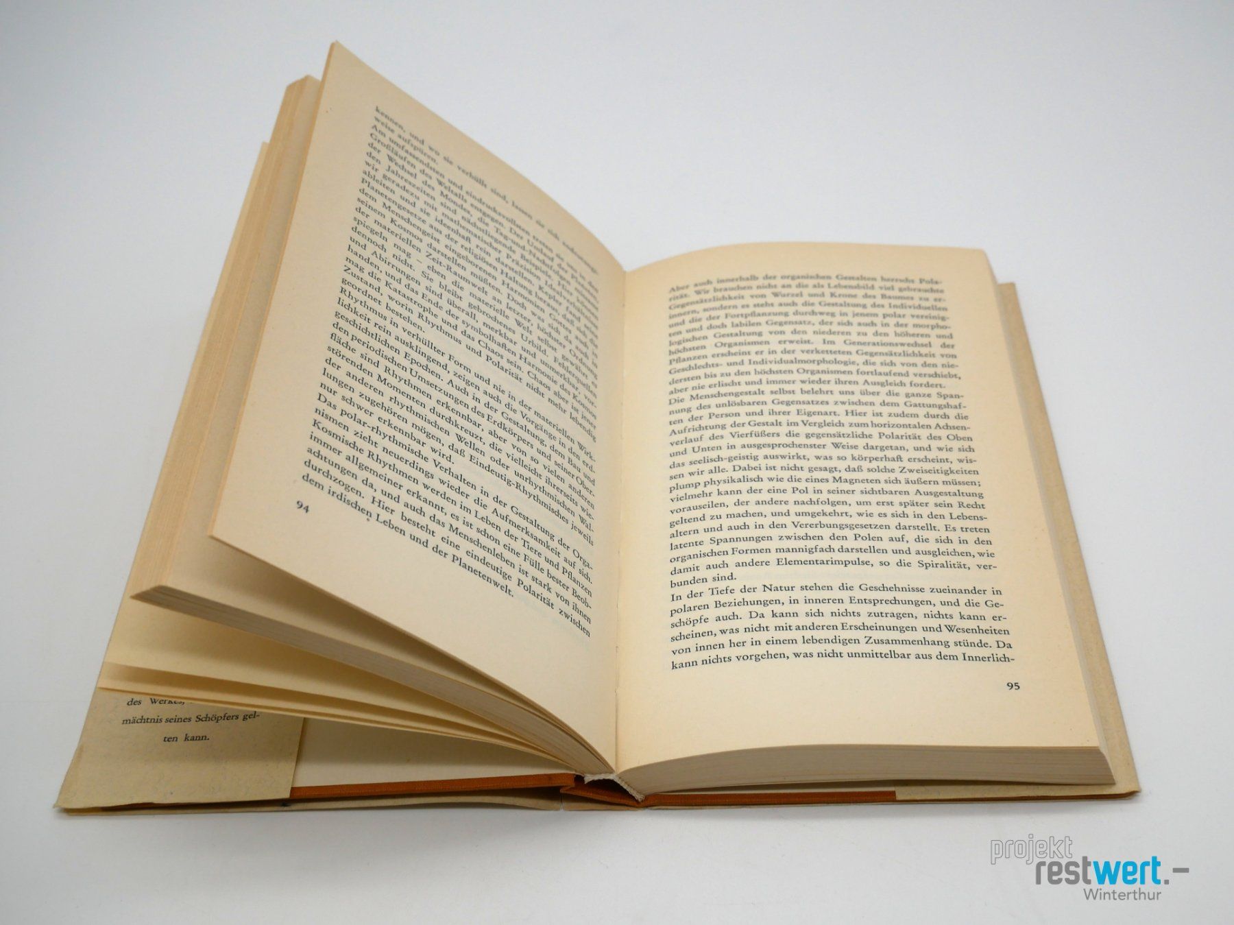 Libri: EDGAR DACQUÉ Die Urgestalt – Usato da Winterthur venduto da Restwert_Winterthur 5