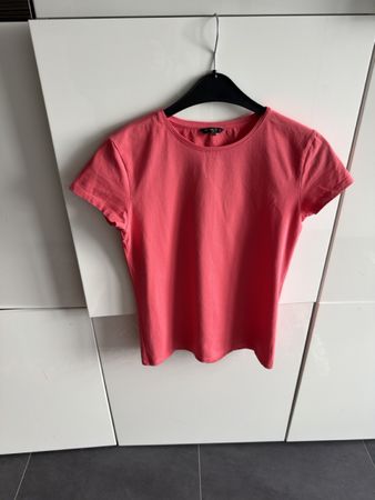 Massimo Dutti Damen T-Shirt, Gr. XL, Sommer, Pink