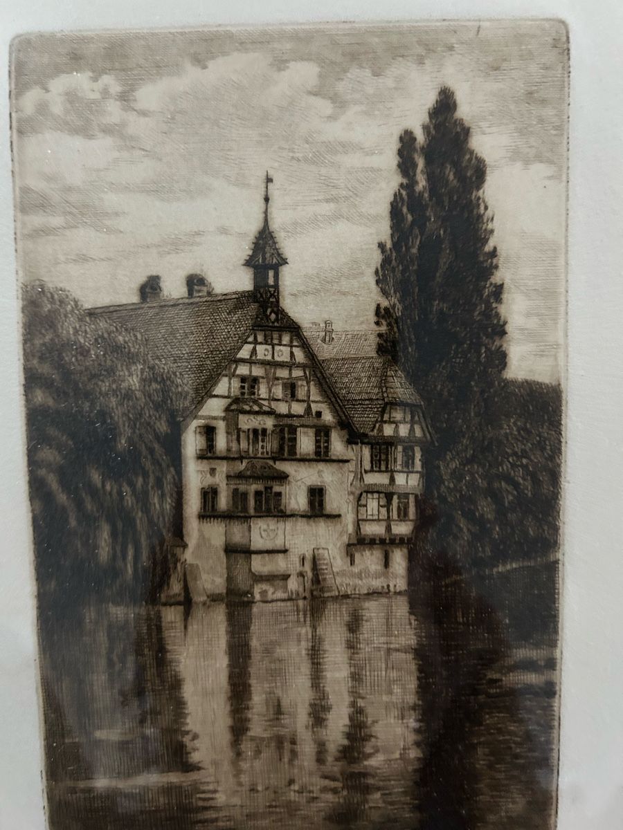 Dipinti: Stein am Rhein, Radierung – Usato da Kreuzlingen venduto da Pix66 3