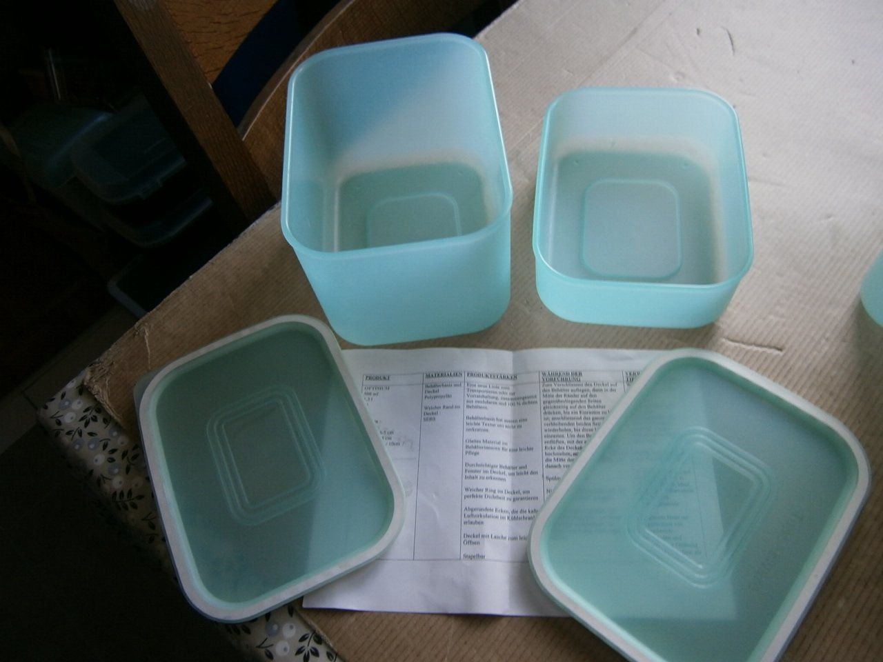 Tupperware Behälter & Ähnliches: Tupperware 2 Stück mit Deckel – Neu (gemäss Beschreibung) aus Pratteln von 66werni 1