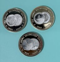 3er-Set 150 Jahre schweizer Währung (einzelne Münzen)