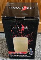 Lunartec Echt Wachs Kerze