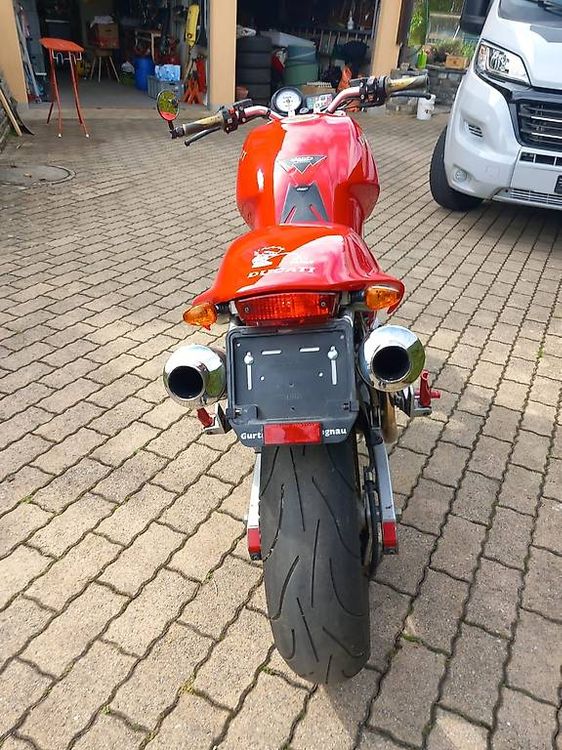 A VENDRE MOTO DUCATI MONSTER ROUGE EN PARFAIT ETAT 2