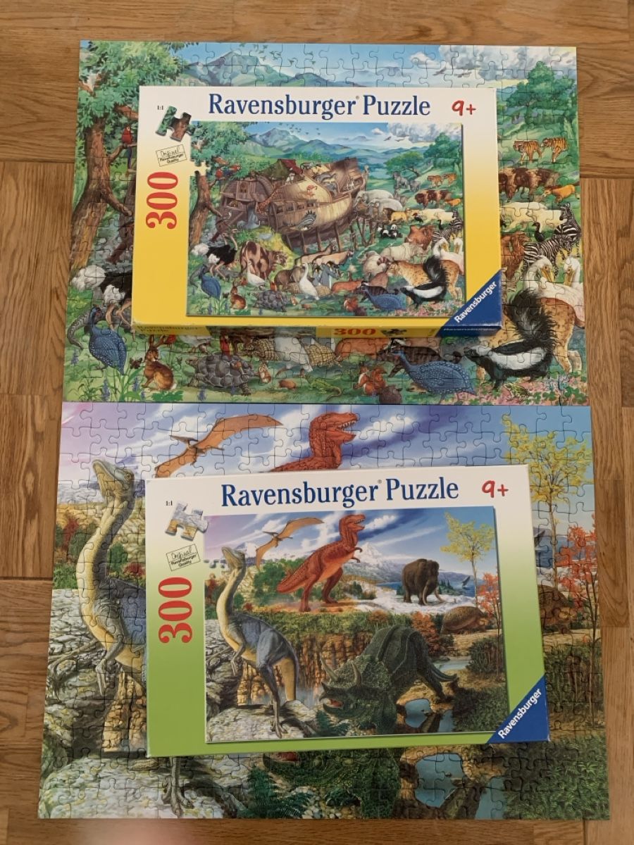 Ravensburger Puzzle: Ravensburger Puzzle 300 pièces .2 puzzles. – Nuovo (secondo la descrizione) da Prilly venduto da Sissi_1009