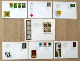 Liechtenstein - Ersttagsbriefe aus 1970 & 1971 vollständig