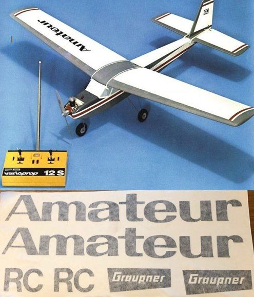Graupner Modellismo RC: Set Vinyle Amateur Graupner – Nuovo e nell'imballaggio originale da Pomy venduto da alex911