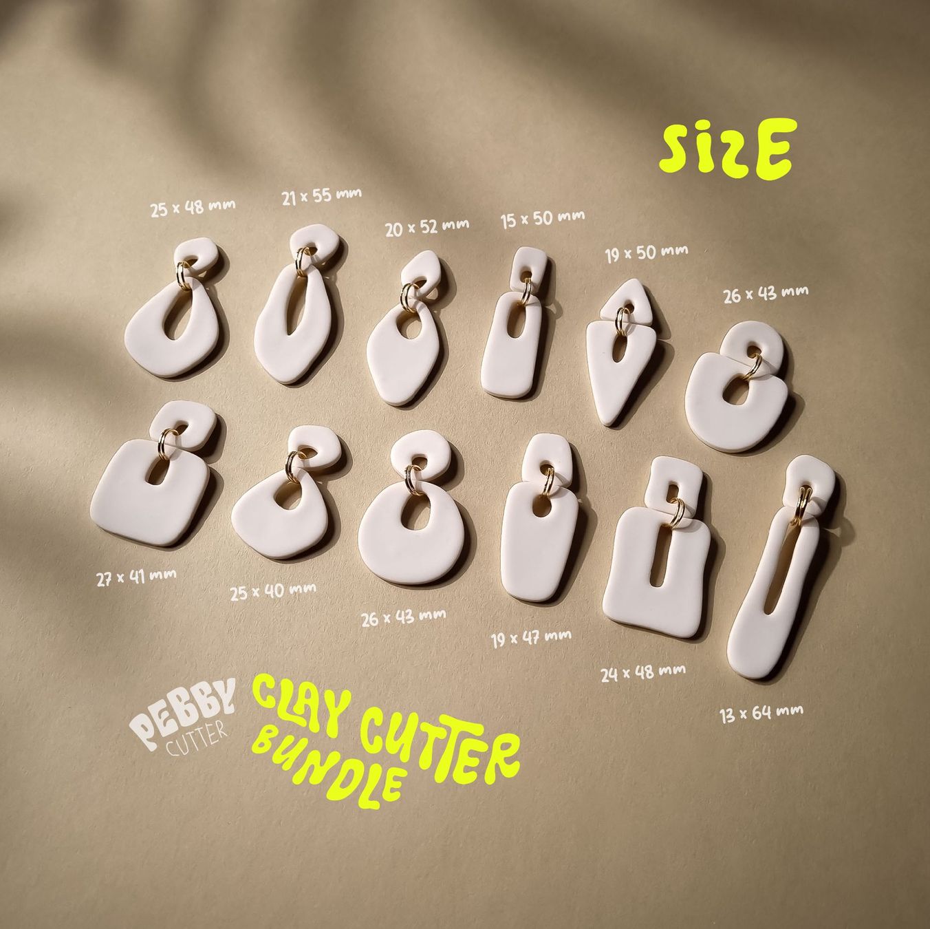 Kit bricolage: Fimo Ausstecher, Polymer Clay Cutter, Ausstecher Set Nr.6 – Nuovo (secondo la descrizione) da Embrach venduto da PebbyCutter 2