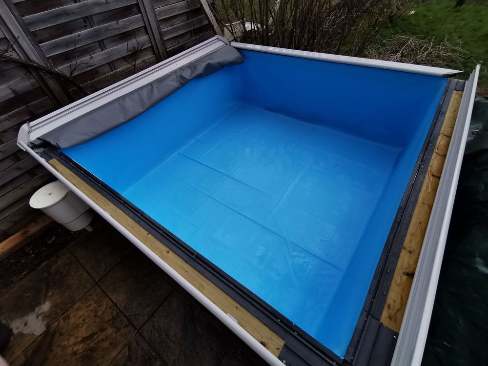 Holz Kinderpool Pool 2x2m Kaufen auf Ricardo