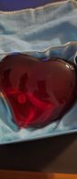 Tiffany & Co Herz Murano Glas Rubinrot Elsa Perretti