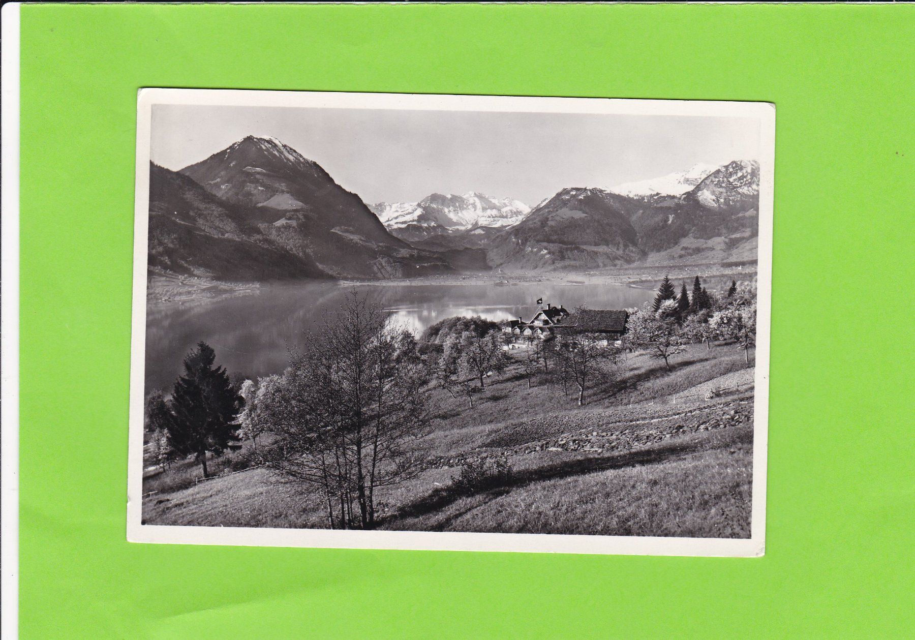 Cartoline postali: Blick von Wilen am Sarnersee – Usato da St. Peterzell venduto da neckertal