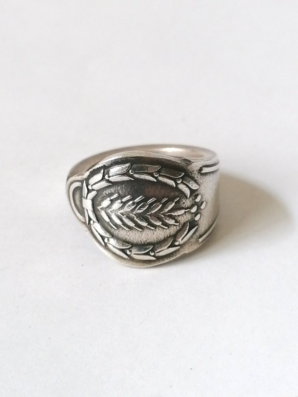 Ringe: Ring aus Silberbesteck, Grösse 58 – Neu (gemäss Beschreibung) aus Suhr von zum1.zum2.und 2