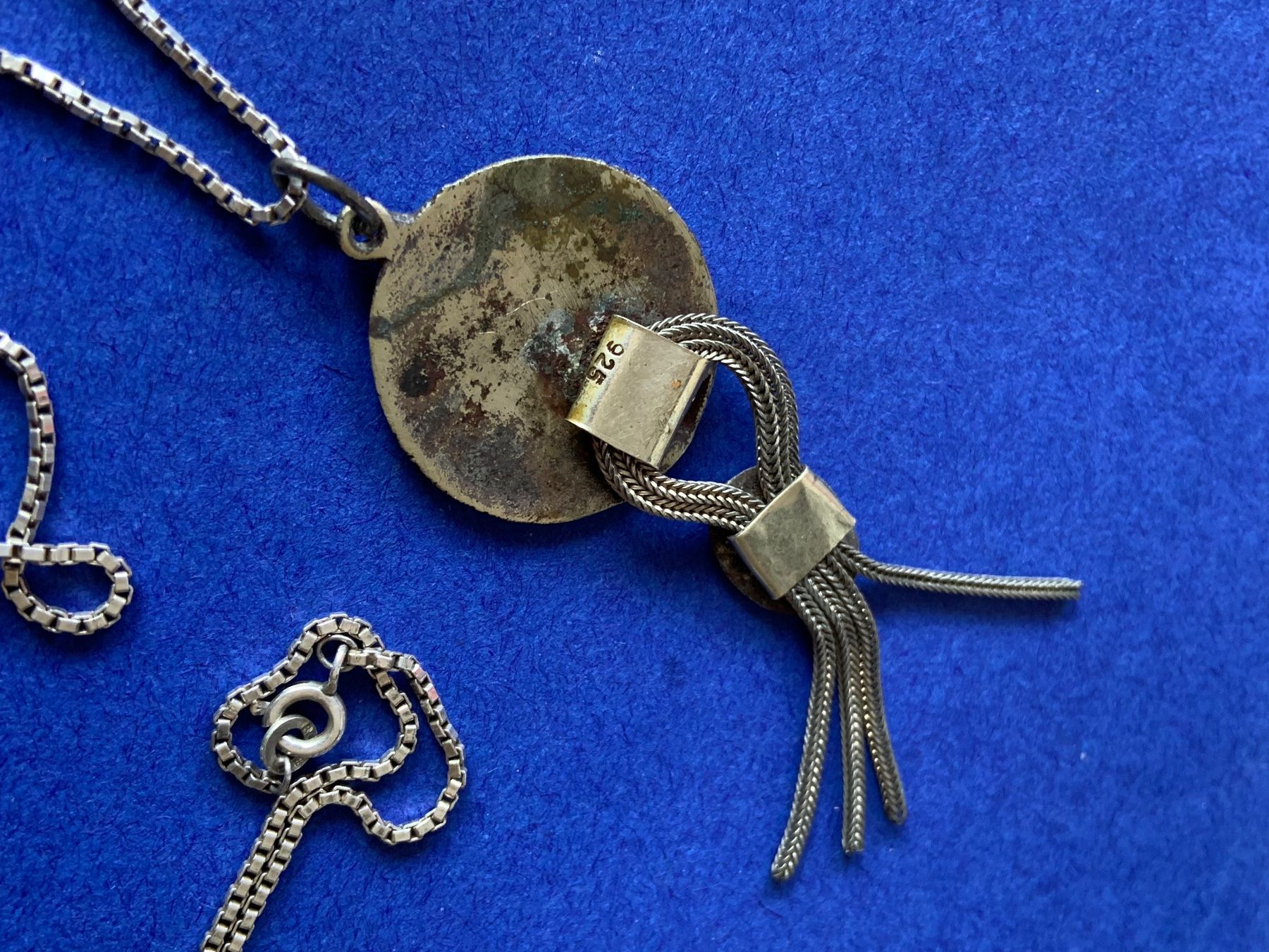 Anhänger: Silberkette Orientalisches Amulett (60cm) – Gebraucht aus Laufen von Bellebellezza 6