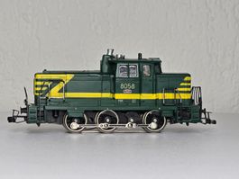 Märklin 3149, B, SNCB, grün, Digital ESU V4, neuwertig
