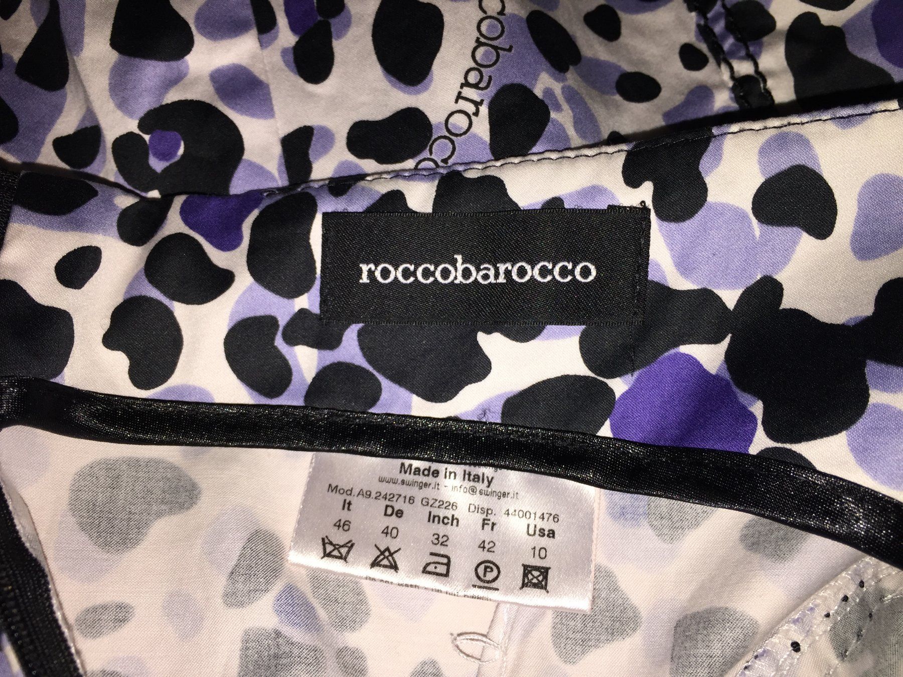 Gonne: ROCCOBAROCCO Jupe / Rock taille / Grosse 40 CH – Usato da Cossonay-ville venduto da Super-Price-Quality 9