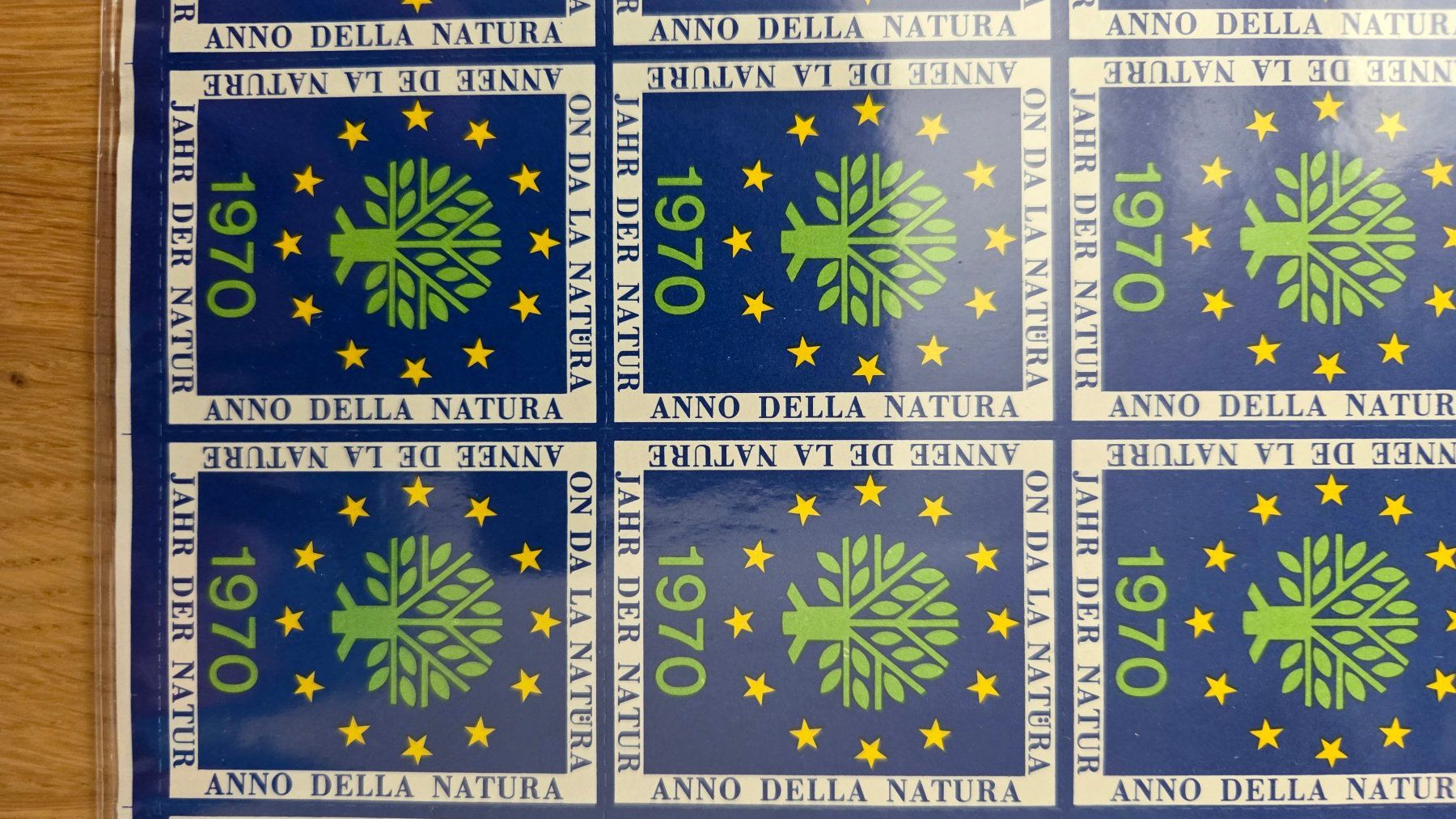 Alle Briefmarken: Lot Bogen mit Vignetten – Gebraucht aus Muri b. Bern von Nydegg3 6