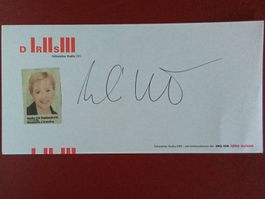 Nicoletta Cimmino Moderatorin DRS Autogramm Karte 10x20m