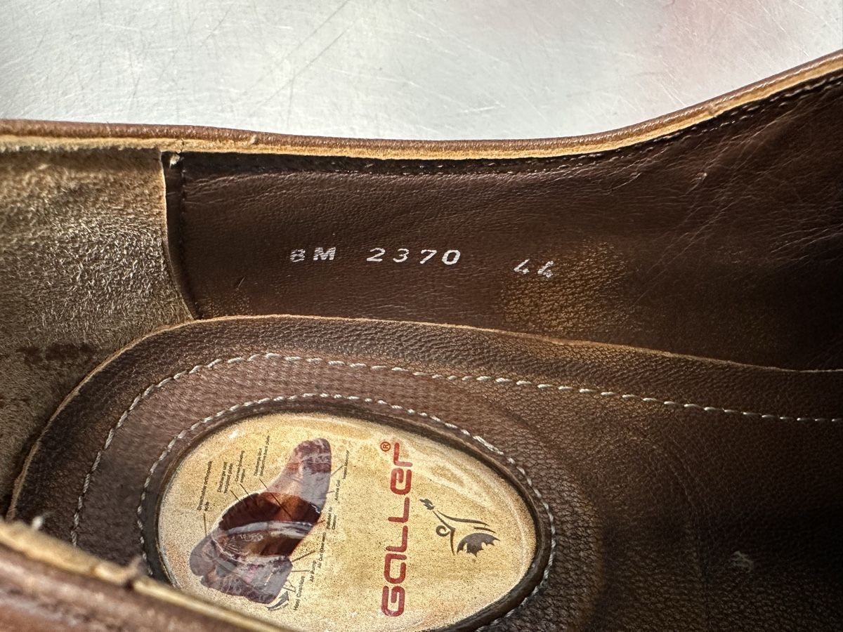 Scarpe da uomo: Galler Lederschuhe Schnallenschuh – Usato da Schwende venduto da weesli 7