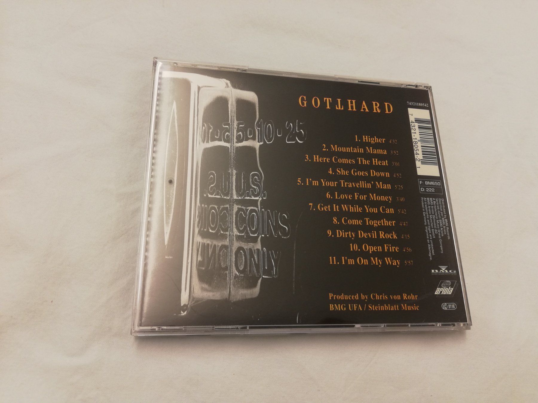 CD: GOTTHARD - DIAL HARD – Usato da Bern venduto da Vinylsound.ch 1