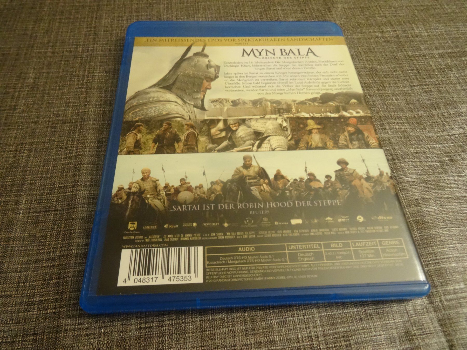Alle DVDs: Myn Bala - Krieger der Steppe BLU-RAY – Gebraucht aus Olten von Disc-Verkauf 2