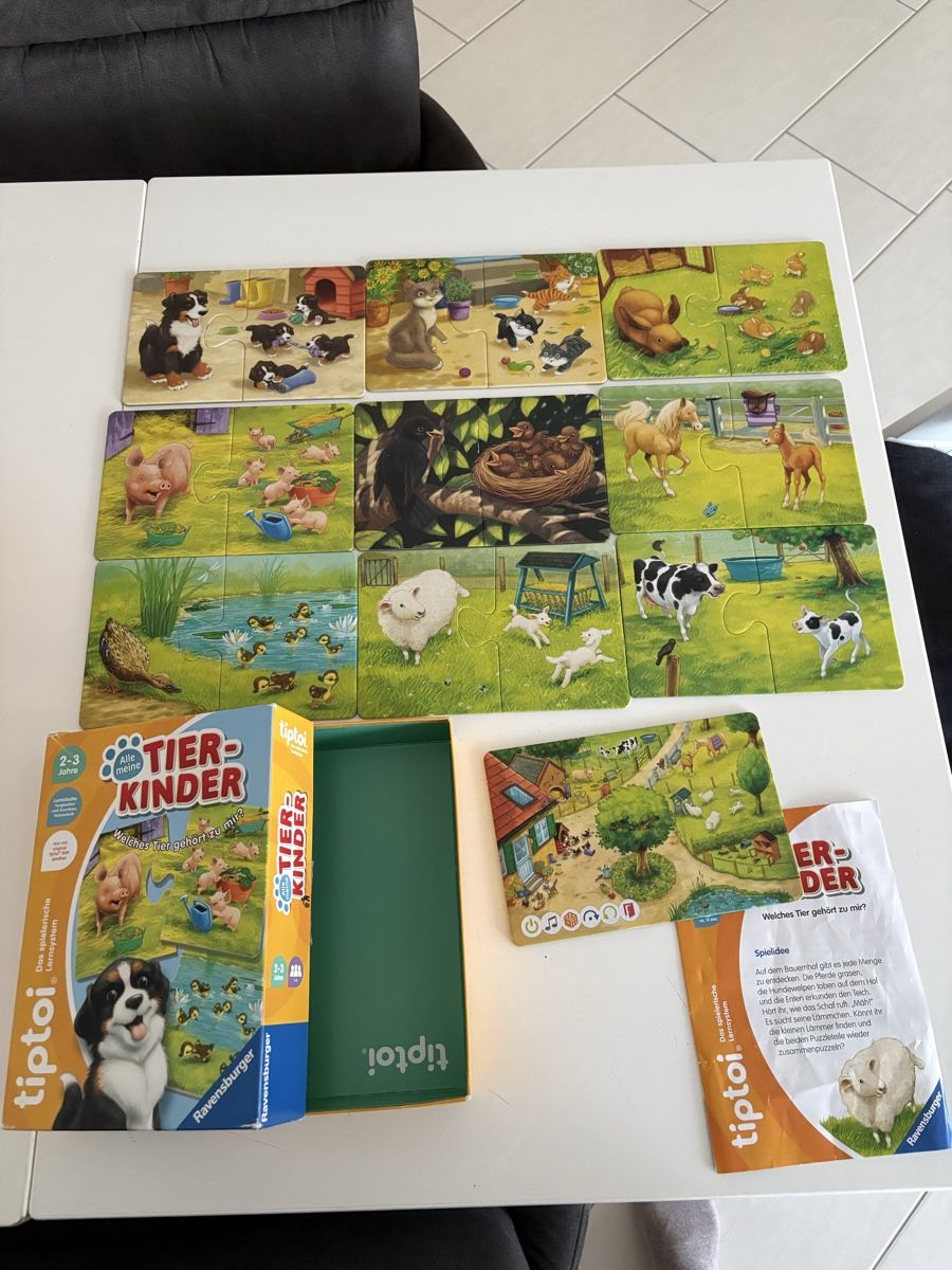 Tiptoi Spiele: Tip Toi Tierkinder – Gebraucht aus Wettingen von Stephanie_93