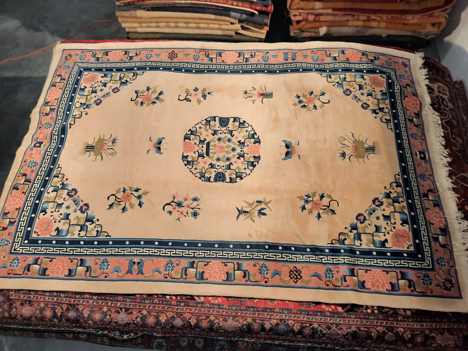 Tappeti: Orientteppich; chinesisches traditionelles Muster, 184x275 – Nuovo (secondo la descrizione) da Herrliberg venduto da AlexandraBopp