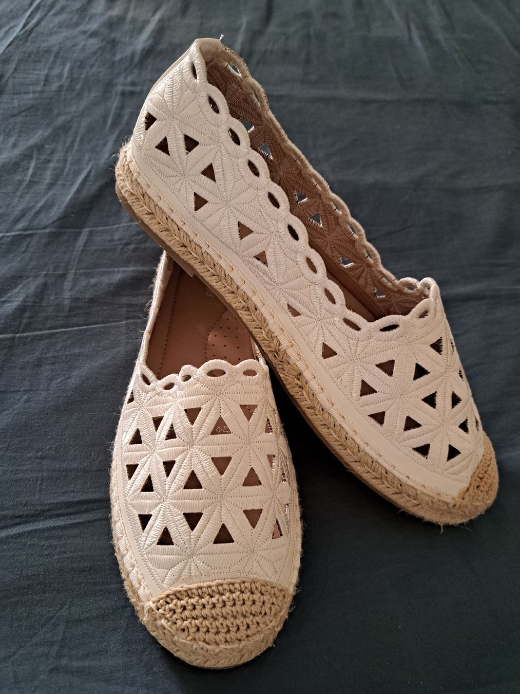 Graceland Scarpe da donna: Espadrilles weiss Gr. 40 – Nuovo (secondo la descrizione) da Zürich venduto da Arwen60 1