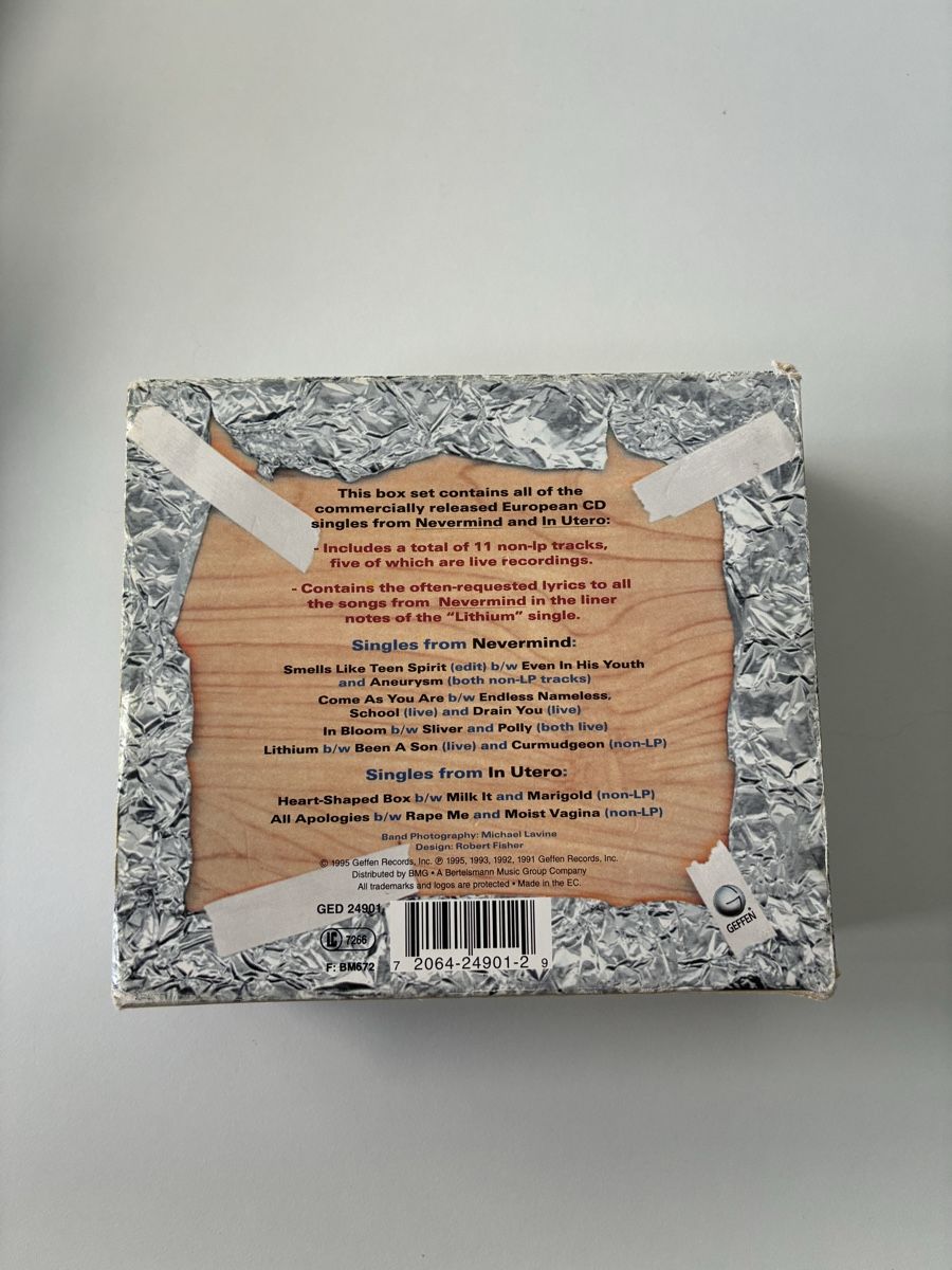 CD: Nirvana Singles Box- selten  – Usato da Chur venduto da Knokno199 5