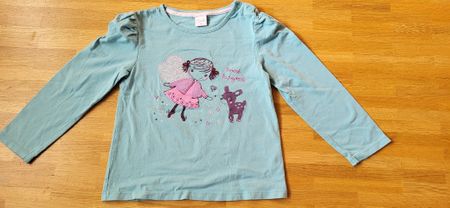 Langearm T-Shirt Mädchen Smile 98cm