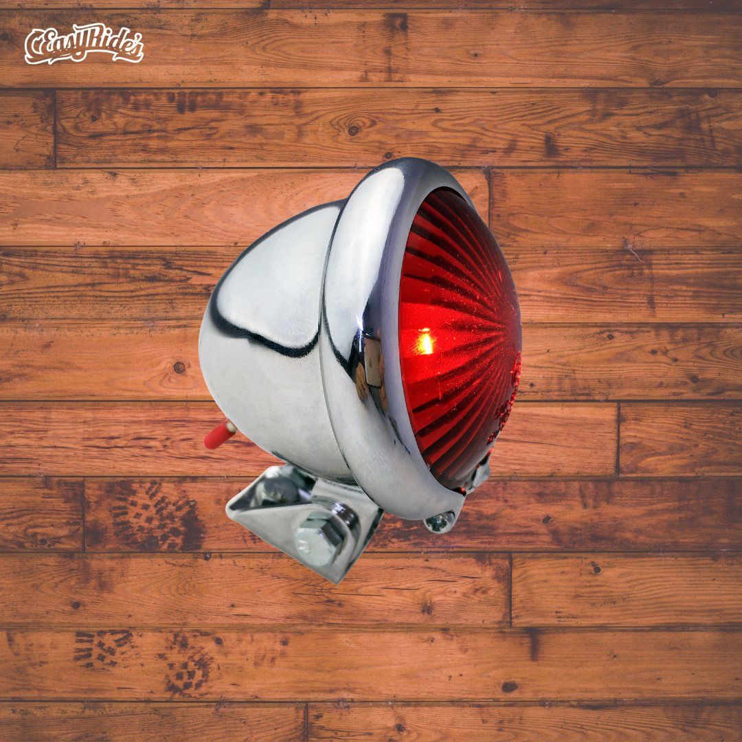 Pezzi di ricambio: Easyrides Rücklicht Retro chrom – Usato da Altenrhein venduto da EasyRides 1