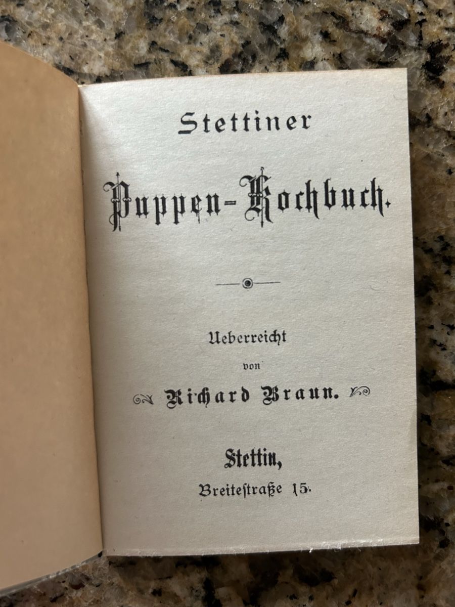 Bücher: Puppenkochbuch – Gebraucht aus Lengnau AG von Mefari 3