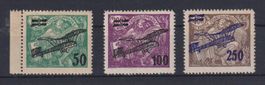 Tschechoslowakei 1922: Flugpost gezähnt **
