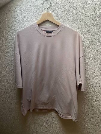 Herren Shirt mit Blumen-Print Rücken   Gr. M/L