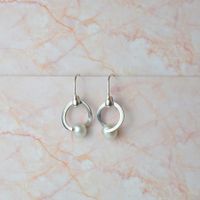 Ohrringe Silber 925 & Zuchtperlen (MY02)