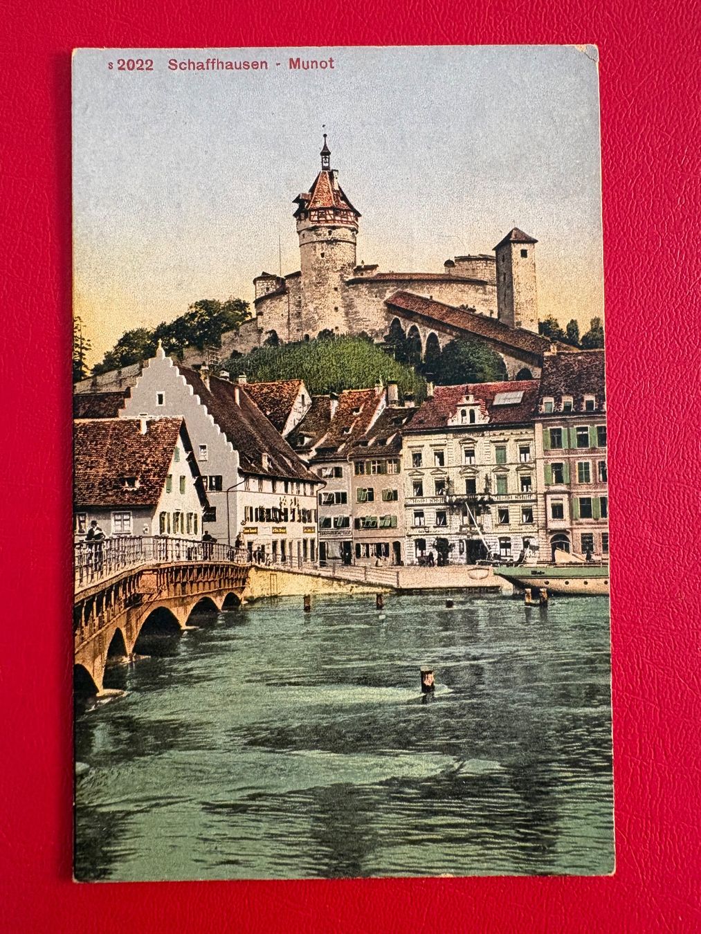 Cartoline postali: 1943 / Schaffhausen Munot – Usato da St-Légier-Chiésaz venduto da Theo006
