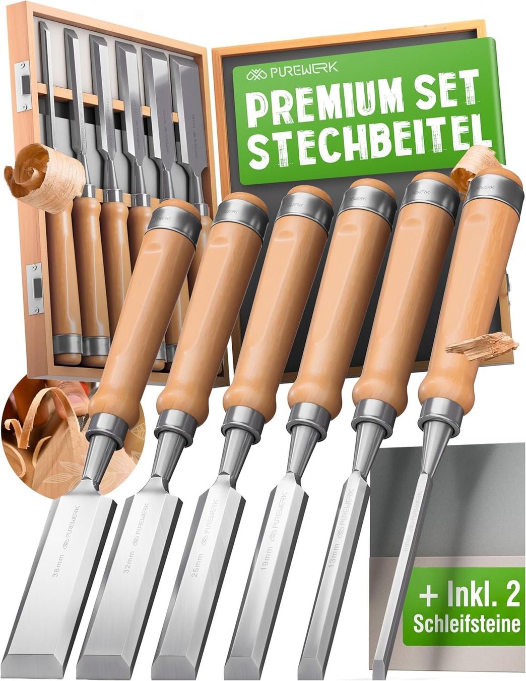 Tous les outils: Stechbeitel 6tlg – Neuf avec emballage d'origine à Hundwil par Equiply