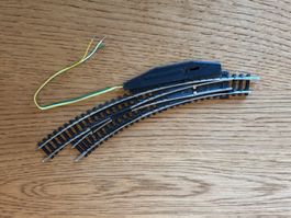 L2361 Geprüft: Minitrix Bogenweiche Links, Art 4966 (Spur N)