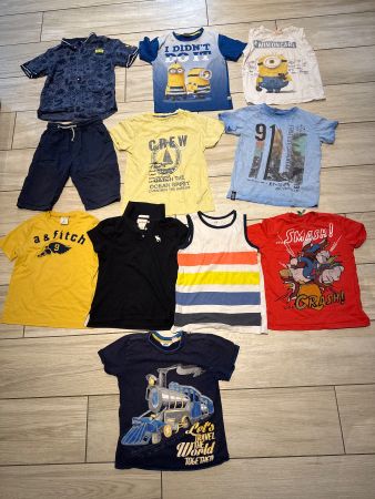 Jungs Sommer Set Gr 134 und grösser, 11 teilig